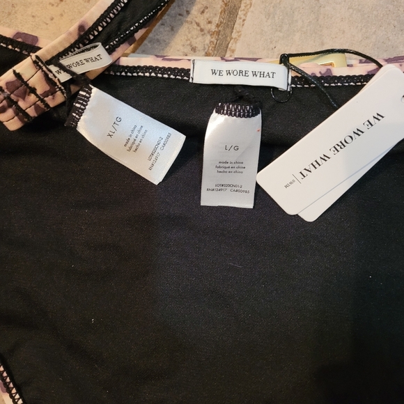 Weworewhat Tortoise Woman Swimsuit Underwire Top & High-Waist Bottom Bikini Set - Picture 9 of 12